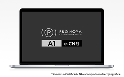 [728] CERTIFICADO DIGITAL E-CNPJ A1